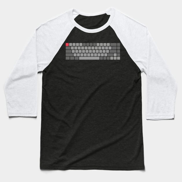 Keyboard Baseball T-Shirt by ezwearbox